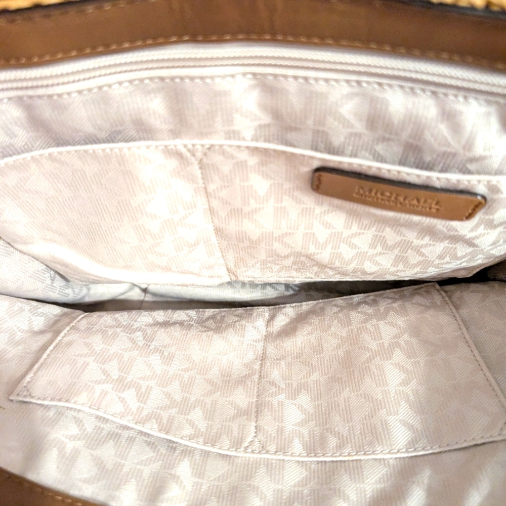 Michael Kors Tan and Brown Shoulder Bag - Picture 11 of 12
